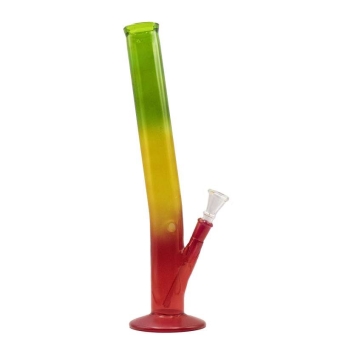 Bong de cristal rasta 35 cm