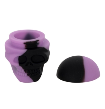 Bote Silicone Calavera Mini...