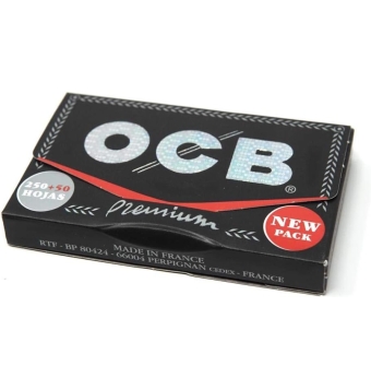 Papel OCB Negro 1 1/4 300