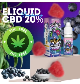 E-liquid CBD Blueberry 20 %