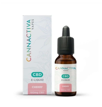 E-Liquid de CBD Cherry Pie 1%