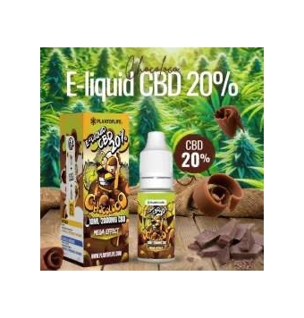 E-Liquid CBD al 20 % Chocoloco