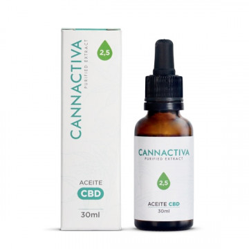 Aceite de CBD 2,5% 30 ml